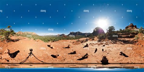 360° view of The Bell Rock Vortex in Sedona, Arizona - Alamy