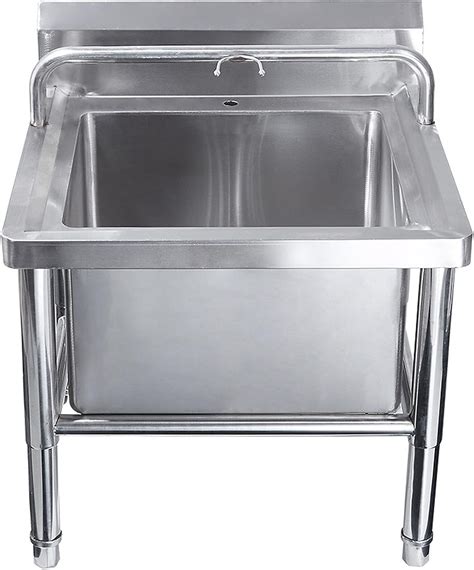 Freestanding Wash Station Floor Mop Sink Commercial Mop Service Basin ...