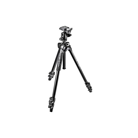 Manfrotto MK290LTA3-BH 290 Light Alu 3 Section Tripod Kit with 494RC2 ...