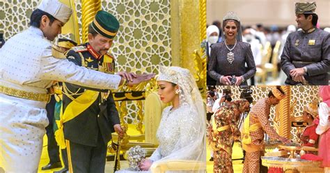 Wedding of Princess Azemah of Brunei and Prince Bahar Bolkiah | The ...