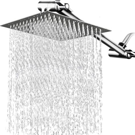 BSD MY HOMEX Regadera Cabeza de Ducha de Lluvia Alta Presión Acero ...
