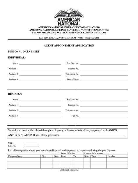 Fillable Online Customer Service - Standard Life and Accident Fax Email ...