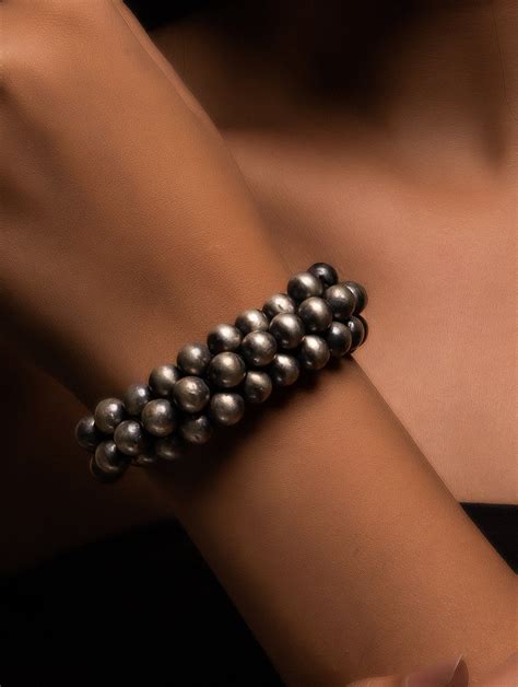Buy Pure Silver Traditional Maharashtrian Bracelet - Golmani Online
