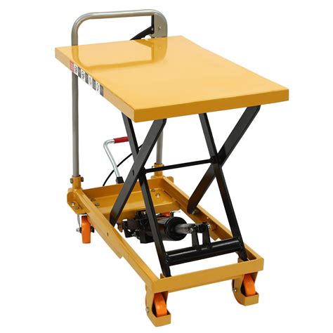 Buy HinLIaDa Hydraulic Lift Table Cart, 500lbs Capacity 30.5" Lifting ...