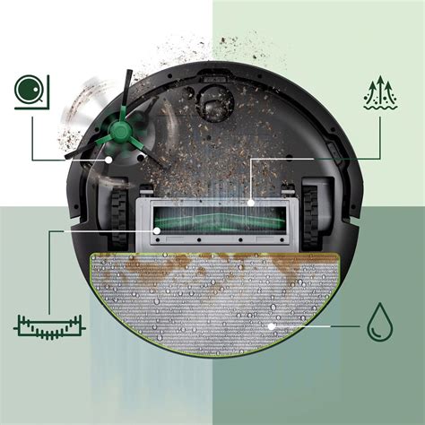 Roomba® 105 Combo Robot | LiDAR Imaging Vac + Mop