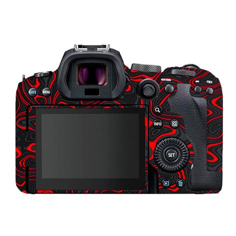 Crimson Waves Canon EOS R6 Mark I Camera Skins