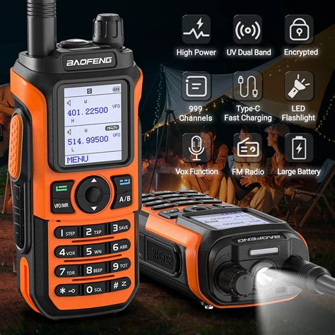 Baofeng UV-21 Pro Professional Powerful Walkie Talkie 50KM Long Range ...
