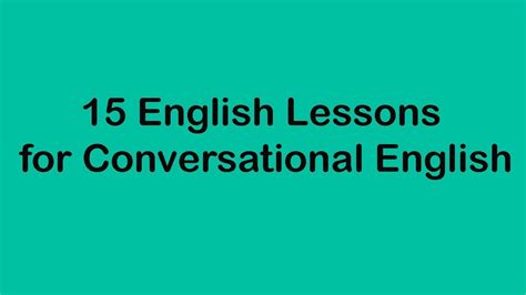 Image result for Conversational English Lessons