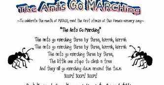 Super simple songs the ants go marching lyrics