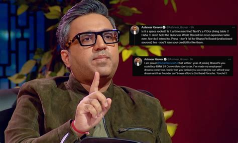 Ashneer Grover Denies Rs 10 Crore Dining Table; Slams BharatPe Board ...