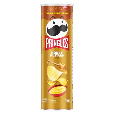 156g Pringles honey mustard potato chips - Mart31
