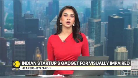 Indian startup's gadget for visually impaired - World News