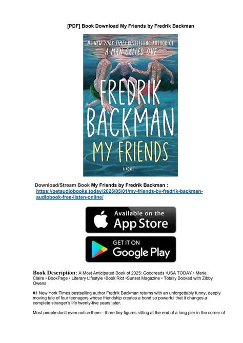 (PDF) Book Download My Friends by Fredrik Backman by Ramona Smith - Issuu