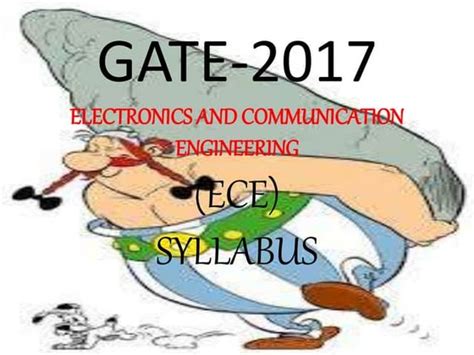 Image result for EC Gate Syllabus