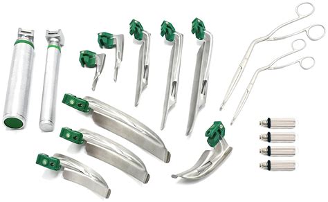 Buy AAProTools 17 Pieces Airway Intubation Kit With Fiber Optic Set 9 ...