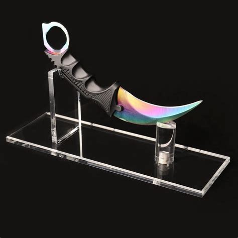 Amazon.com: Acrylic Knife Stand - Collectible Single Knife Display for ...