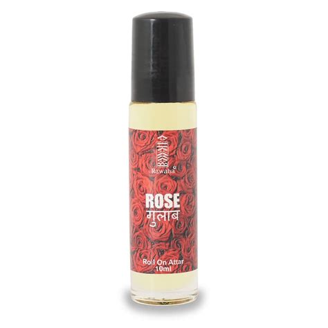 Rose Roll On Attar 10 ml Gulab By Rawaha Alcohol Free Long Lasting ...