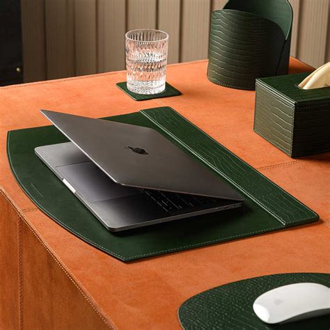 Sterling Desk Blotter Taupe