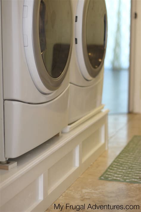 Diy Washer Dryer Pedestal