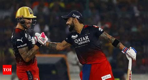 IPL 2023: Virat Kohli, Faf du Plessis forge a partnership for the ages ...