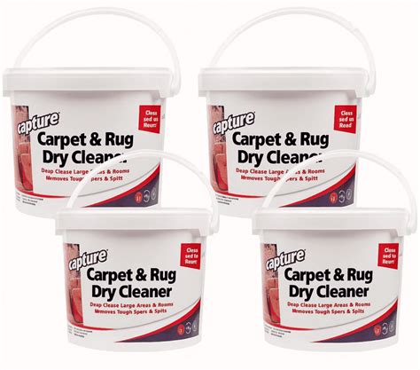 Capture Carpet Cleaner Powder, Fresh Scent, 8-Pound Pail, Case of 4 (32 ...