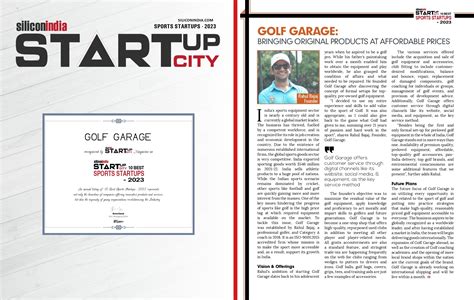Founder speaks- 10 Best Sports Startups by Silicon India Business Maga