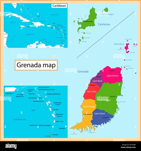 Grenada Location On World Map