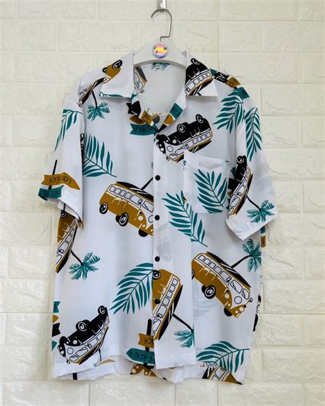 สินค้าขายดีเสื้อฮาวาย รอบอก 36-56 จัดส่งฟรีเมื่อช้อปครบ 500 บาท - Hawaii Vintage Shirt - ThaiPick