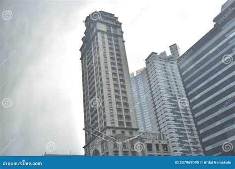Leonardo Da Vinci Apartment Building in Jakarta City with Clouds and ...