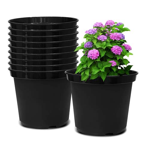 Snapklik.com : RooTrimmer 3 Gallon Plastic Nursery Pots, 10 Inch Round ...