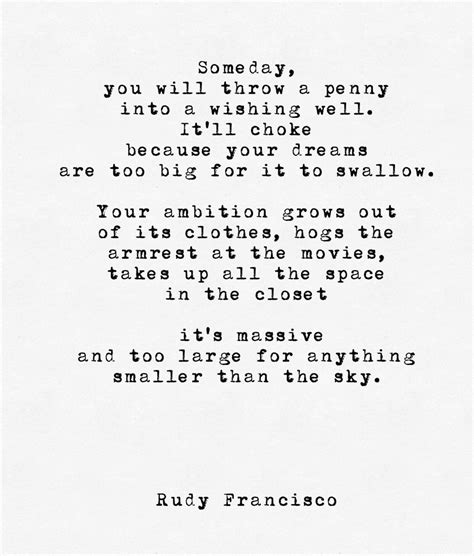 Rudy Francisco is one of my favorite spoken word poet. You gotta check ...