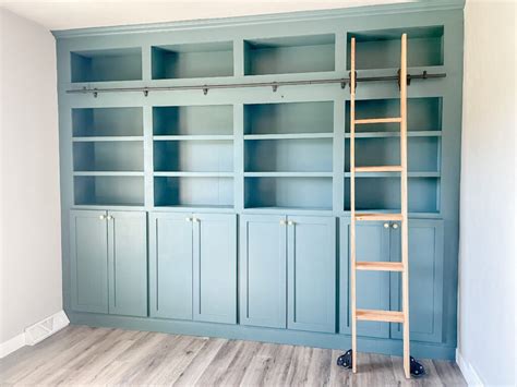 Image result for Rolling Library Ladder How to Build