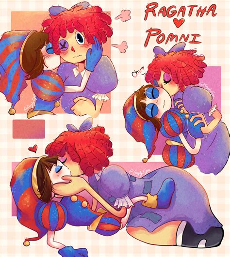Ragatha X Pomni by googlyeyesArt on DeviantArt