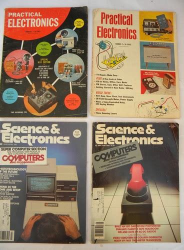 Lot 1980s/1990s vintage assorted Electronic & PC computer magazines