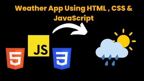 Image result for Build a Weather App Using JavaScript