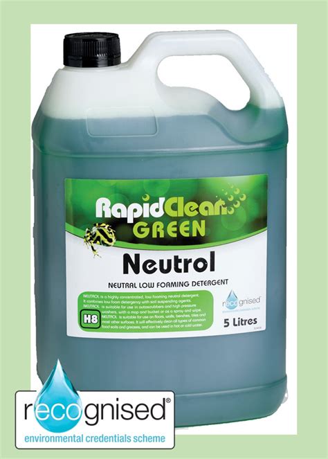 Rapid Green Neutrol Floor Cleaner 5L - Hard Floor - Chemical