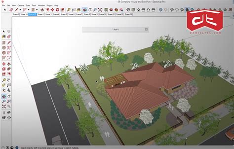 Image result for SketchUp Tutorials for Landscape Design