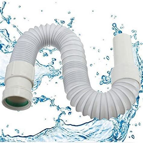 PACTIV : Flexible Pipe Bathroom Sink Drains Down Comer Wash Basin ...