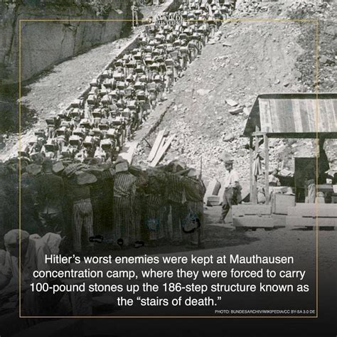 Mauthausen Concentration Camp Stairs Of Death