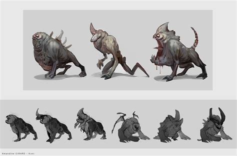 Art of Koni - Concept Artist & Illustrator - - Creatures & Monsters