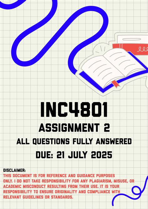 INC4801 Assignment 2 Memo | Due 21 July 2025 - StudyPass