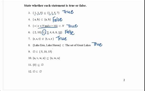 Image result for Proper Subset Examples Math