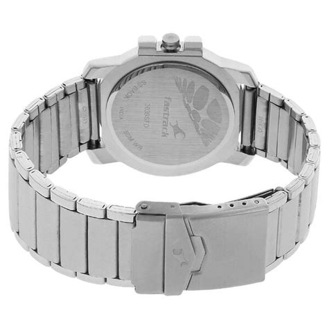 Buy Online Fastrack Quartz Analog White Dial Stainless Steel Strap ...