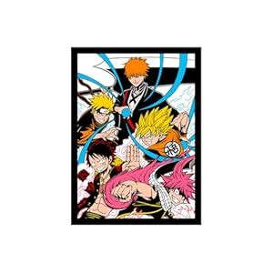 BLINKART Anime Photo Frame | Team 7 & Akatsuki-Naruto | Framed Poster ...