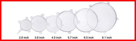 Buy Romino Microwave Safe Silicon Stretchable Lids cover for Food ...