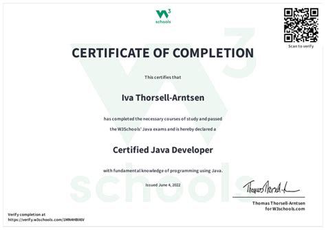Image result for Java Full-Stack Completion Certificate