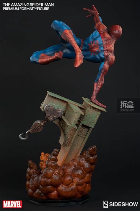 Sideshow 25.5寸 Amazing Spider-Man/超凡蜘蛛侠 PF系列雕像 - 拆盒