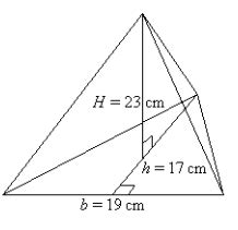 Image result for Triangular Pyramid Examples