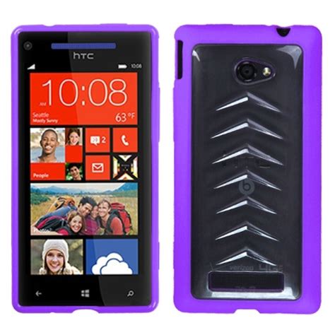 MYBAT HTCWIN8XCASKGM0044NP Sensual Gummy Transparent Protective Case ...