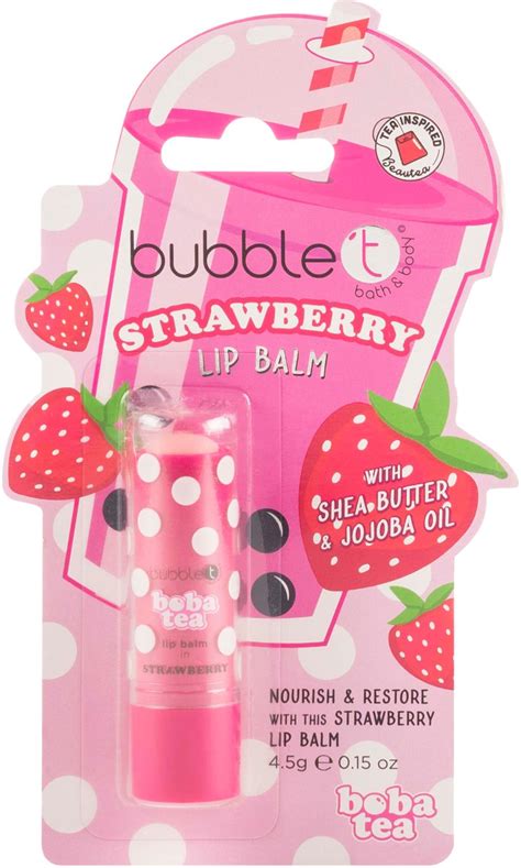 BubbleT Boba Tea Lip Balm Strawberry | lyko.com